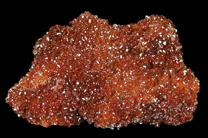 Ruby Red Vanadinite Crystals on Barite - Morocco #134696